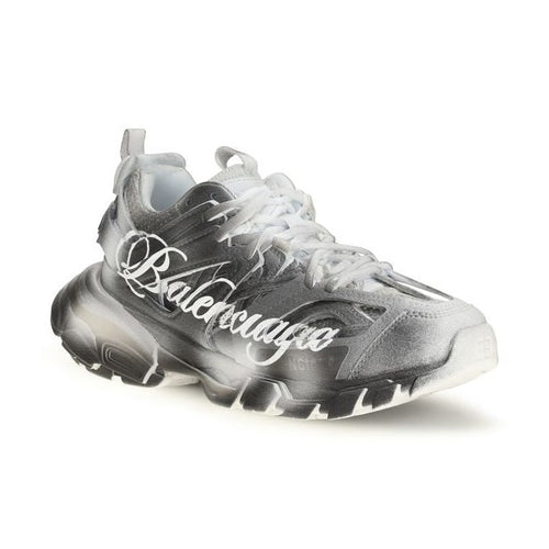 Balenciaga Gray Polyamide Athletic Sneakers