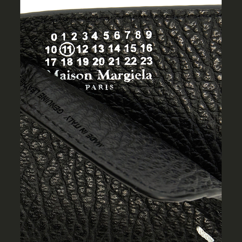Maison Margiela Black Calfskin Cardholder