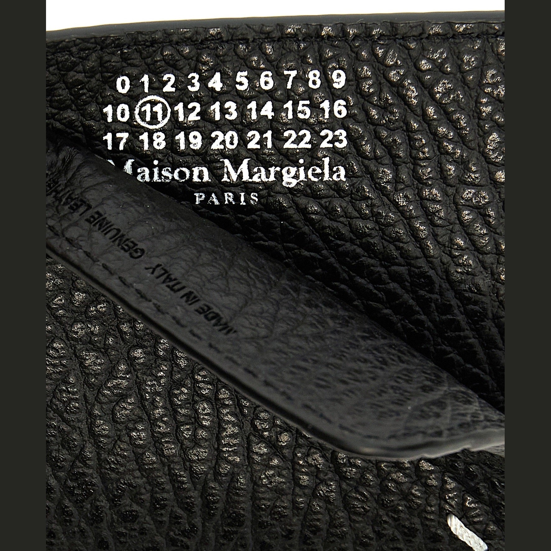 Maison Margiela Black Calfskin Cardholder