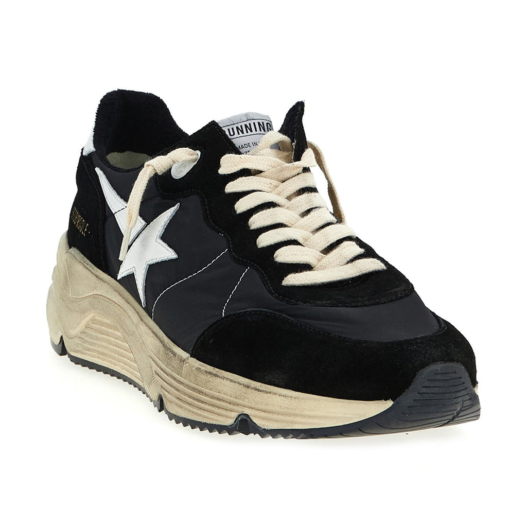 Golden Goose Bicolor Polyester Athletic Sneakers