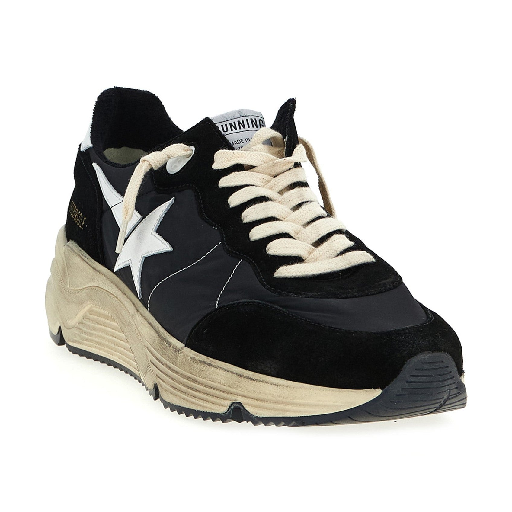 Golden Goose Bicolor Polyester Athletic Sneakers