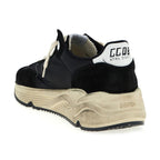 Golden Goose Bicolor Polyester Athletic Sneakers