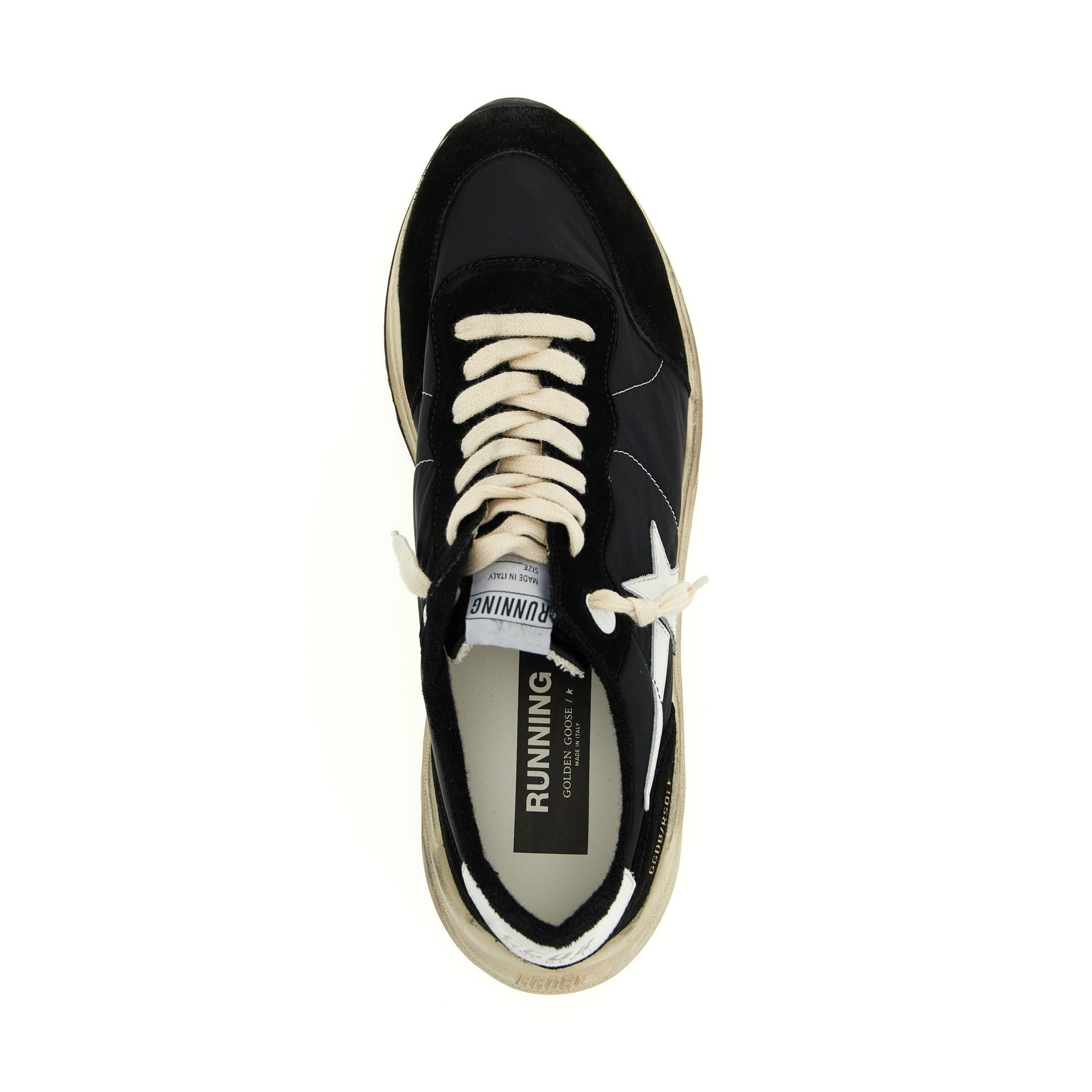 Golden Goose Bicolor Polyester Athletic Sneakers