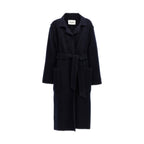 Max Mara Blue Wool Coat