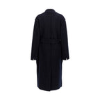 Max Mara Blue Wool Coat