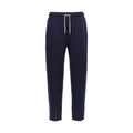 Brunello Cucinelli Blue Cotton Joggers (Workout Pants)