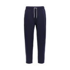 Brunello Cucinelli Blue Cotton Joggers (Workout Pants)
