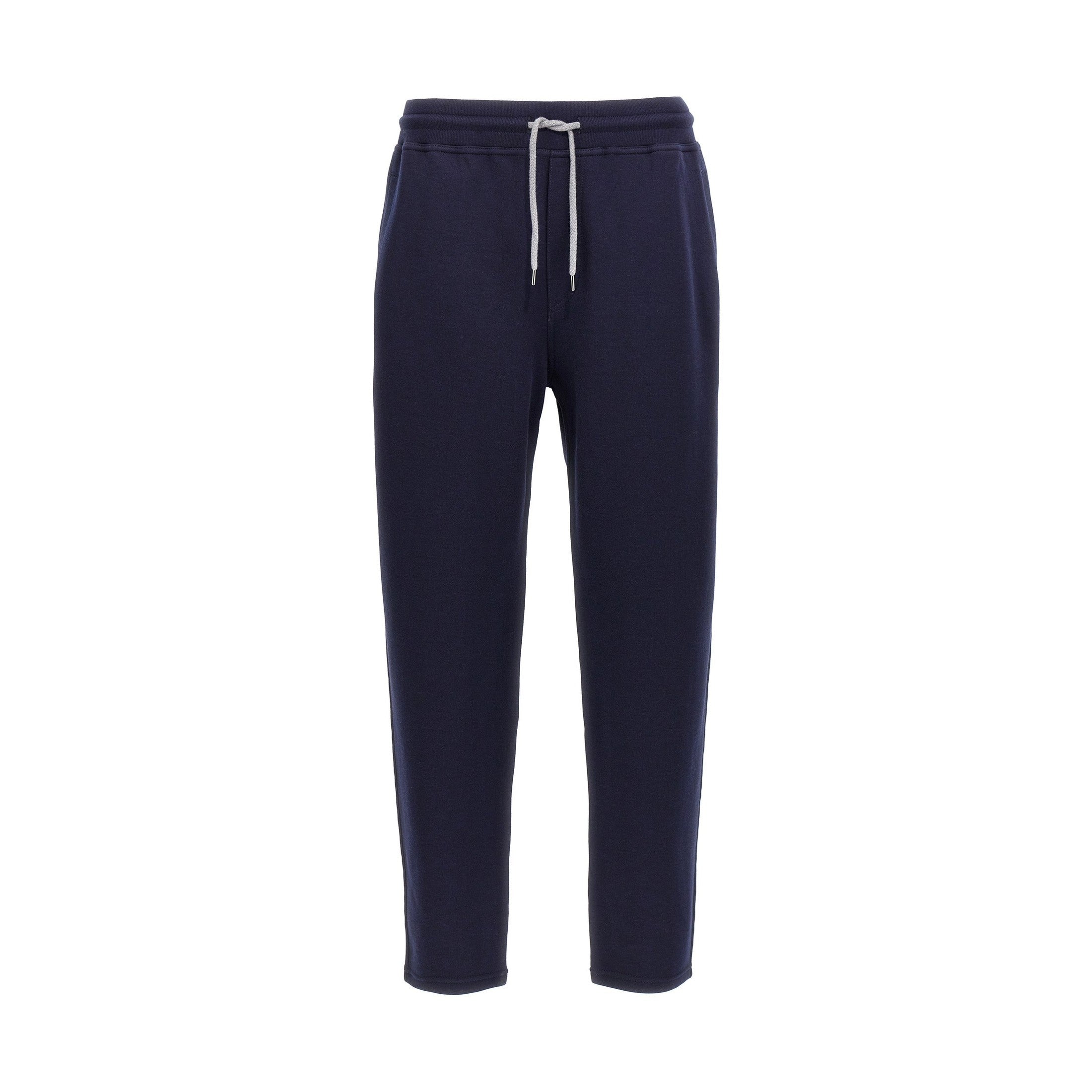 Brunello Cucinelli Blue Cotton Joggers (Workout Pants)