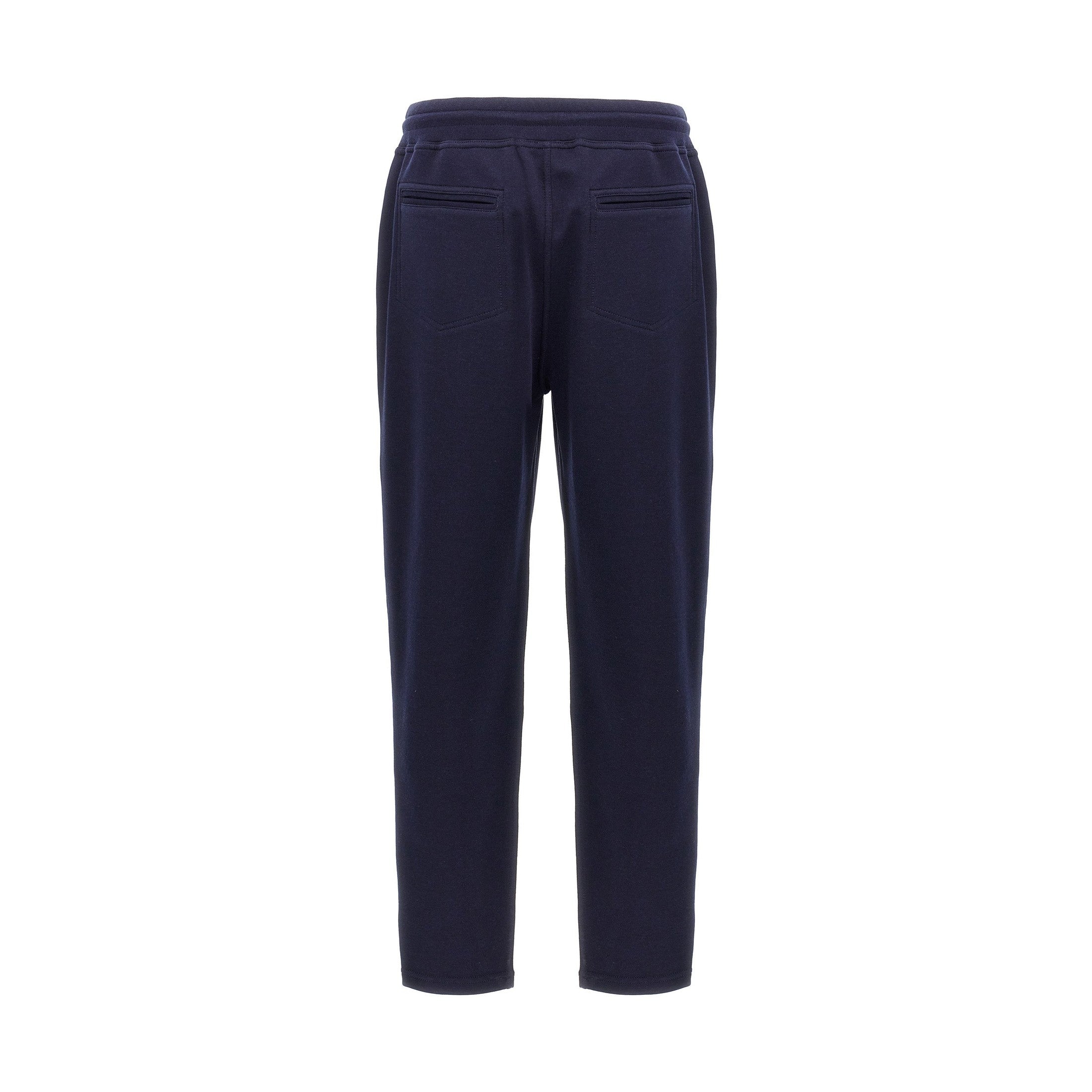 Brunello Cucinelli Blue Cotton Joggers (Workout Pants)