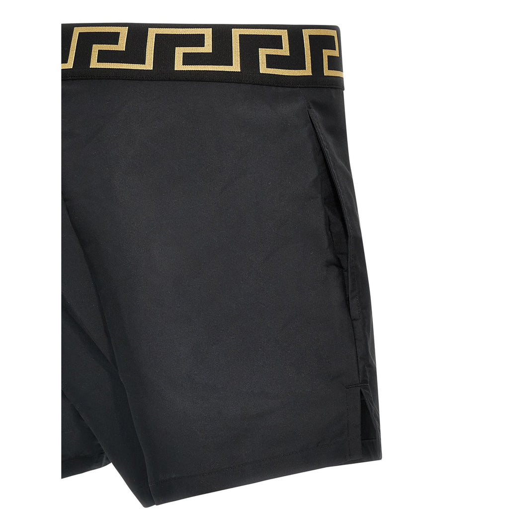 Versace Multicolor Polyester Swim Shorts