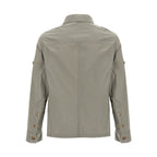 Brunello Cucinelli Bicolor Cotton Shell Jacket