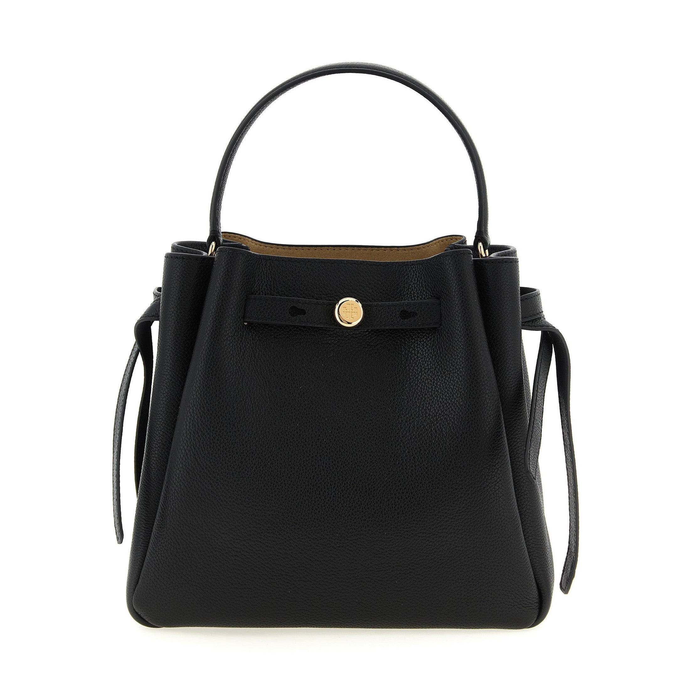 Tory Burch Black Cowhide Handbag