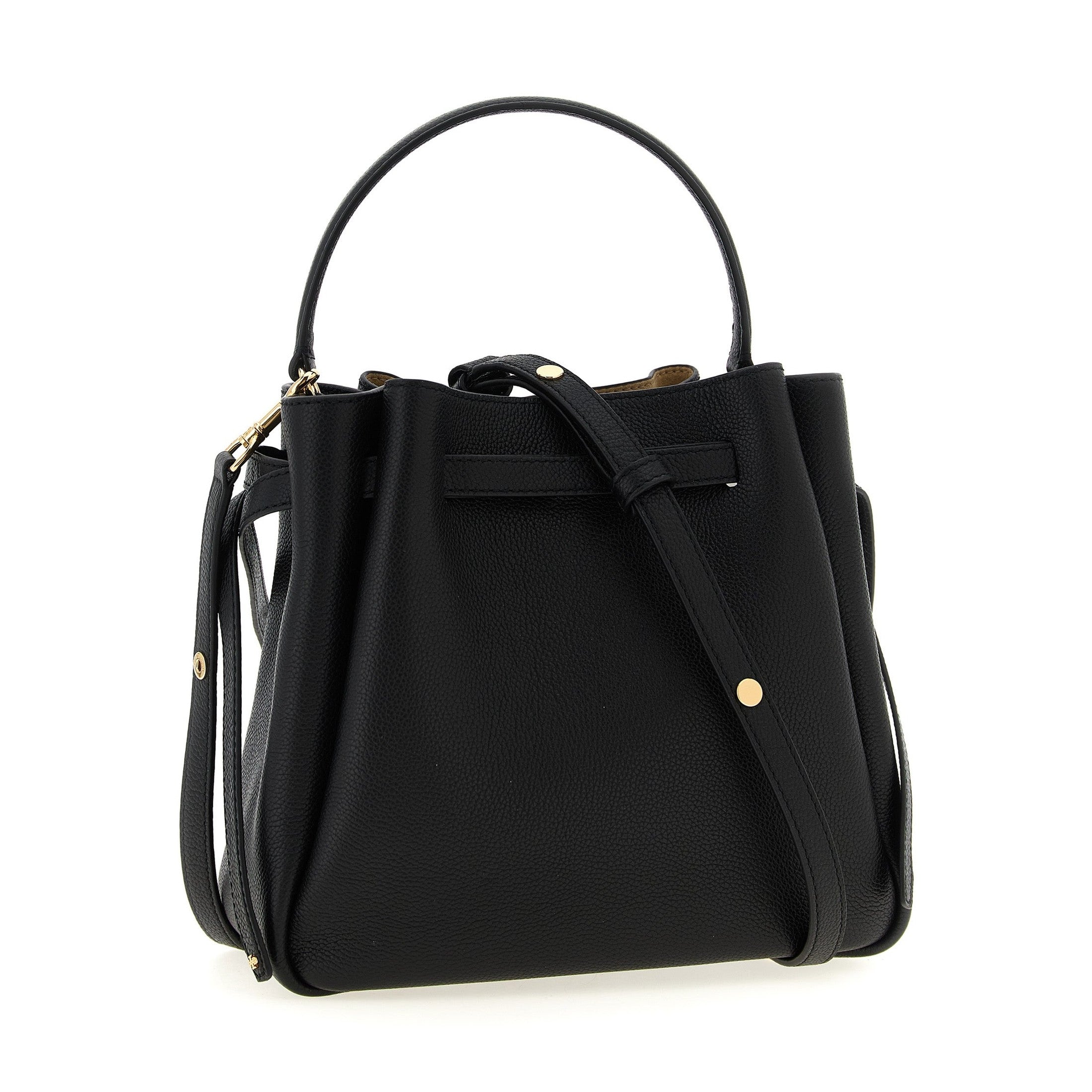 Tory Burch Black Cowhide Handbag