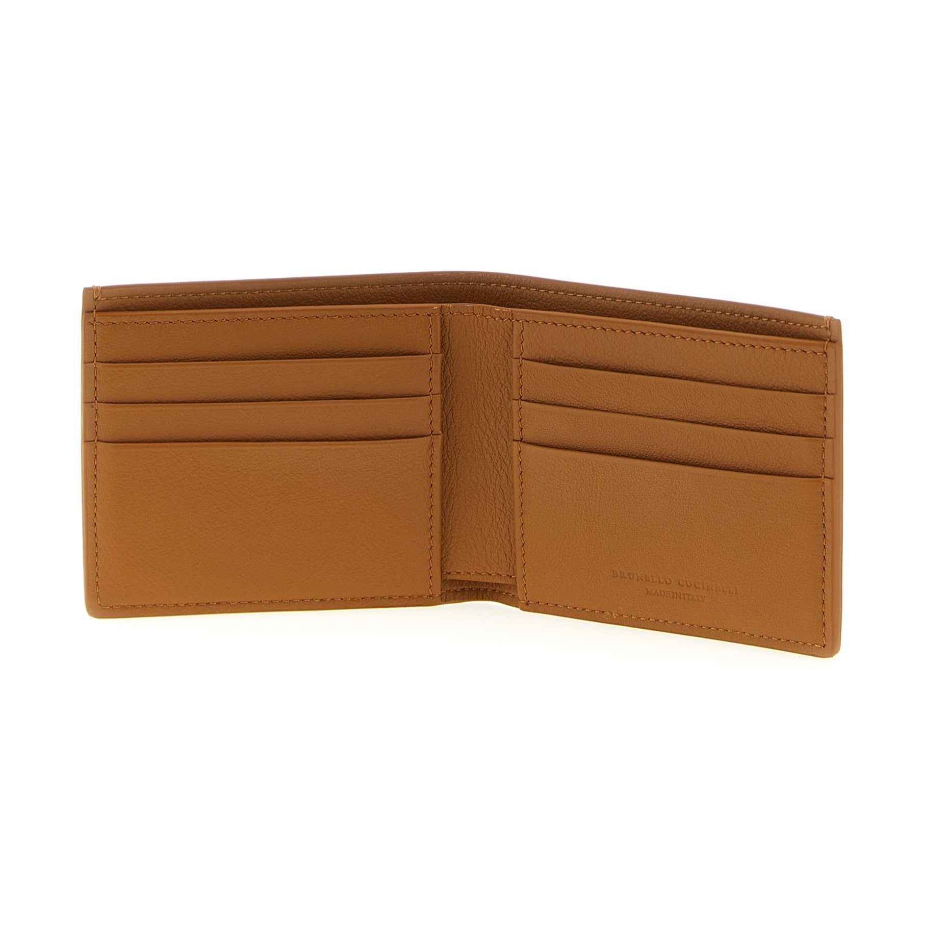 Brunello Cucinelli Brown Calfskin Wallet