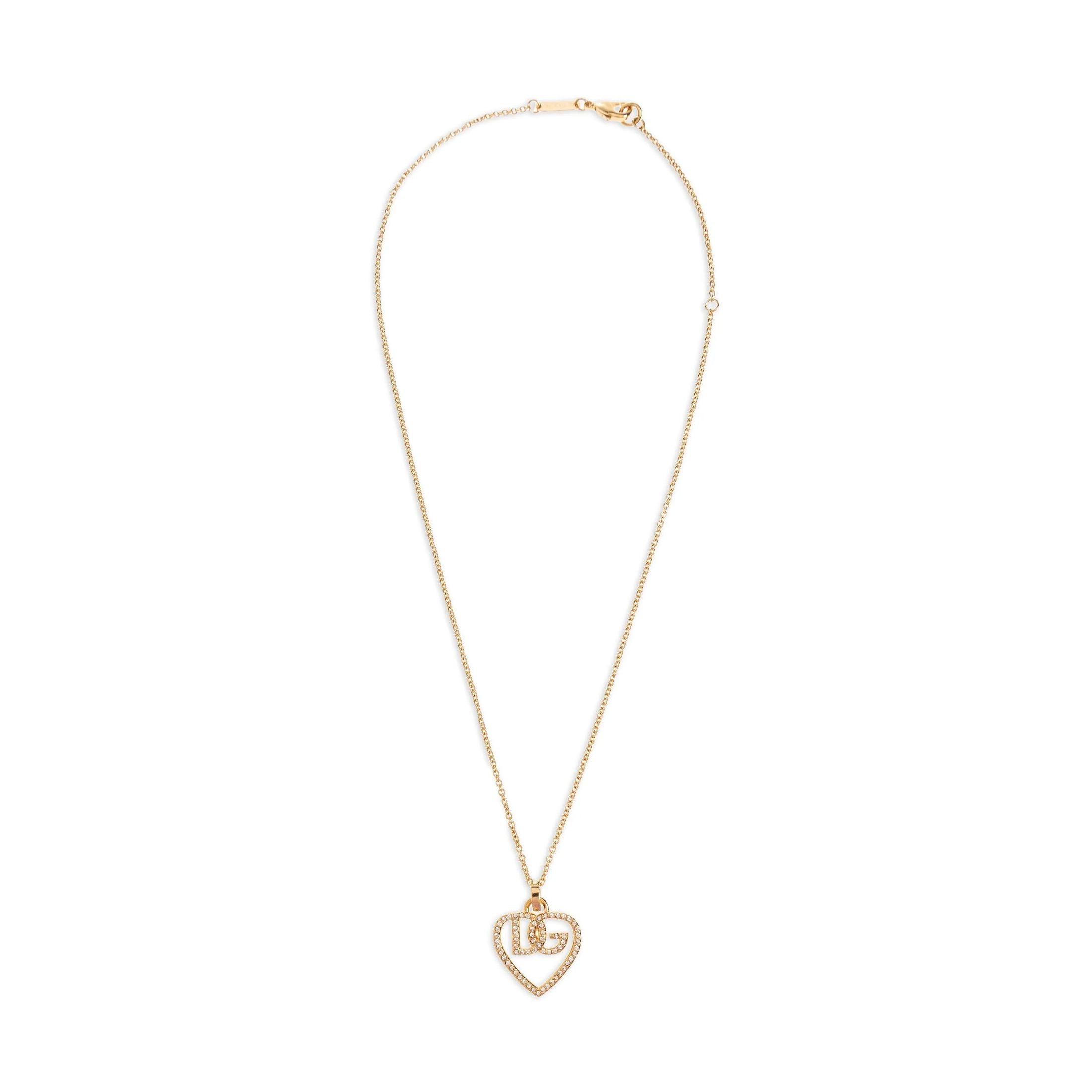 Dolce & Gabbana Gold Brass Necklace