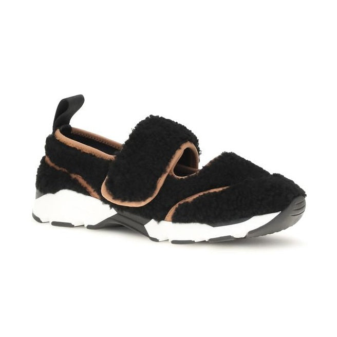 Marni Black Polyamide Athletic Sneakers