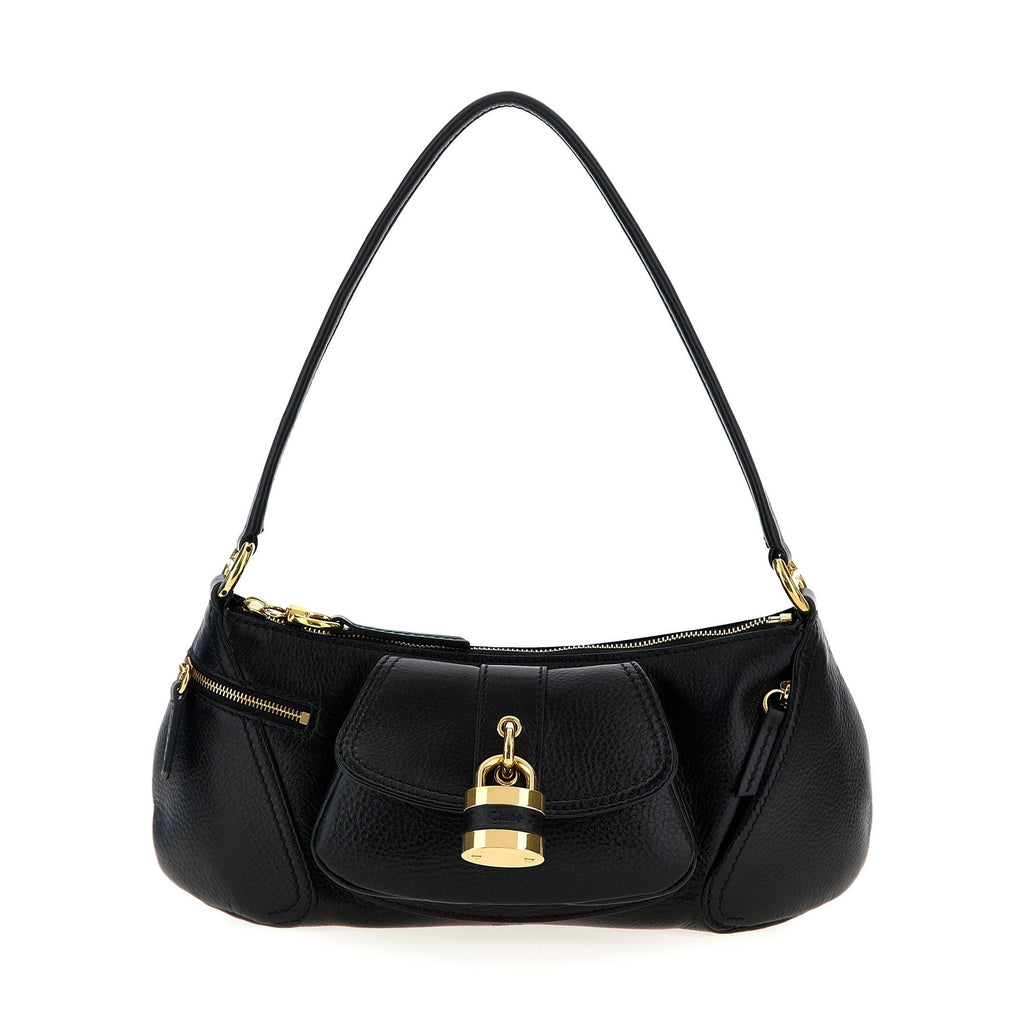 Chloé Black Calfskin Shoulder Bag