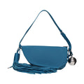 Burberry Blue Leather Shoulder Bag