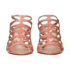 Tom Ford Pink Leather Stiletto Heel Sandals