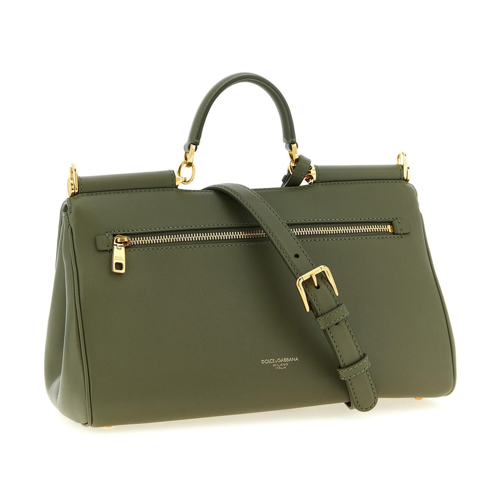 Dolce & Gabbana Bicolor Calfskin Handbag