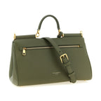 Dolce & Gabbana Bicolor Calfskin Handbag