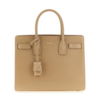 Saint Laurent Beige Calfskin Handbag