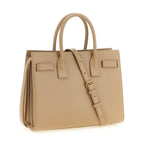 Saint Laurent Beige Calfskin Handbag