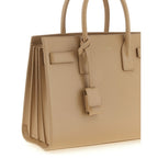 Saint Laurent Beige Calfskin Handbag