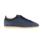 Brunello Cucinelli Blue Calfskin Low Top Sneakers