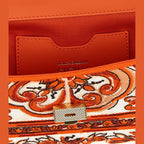 Dolce & Gabbana Orange Cotton Handbag