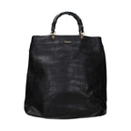 Jil Sander Black Leather Handbag