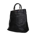 Jil Sander Black Leather Handbag