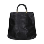 Jil Sander Black Leather Handbag