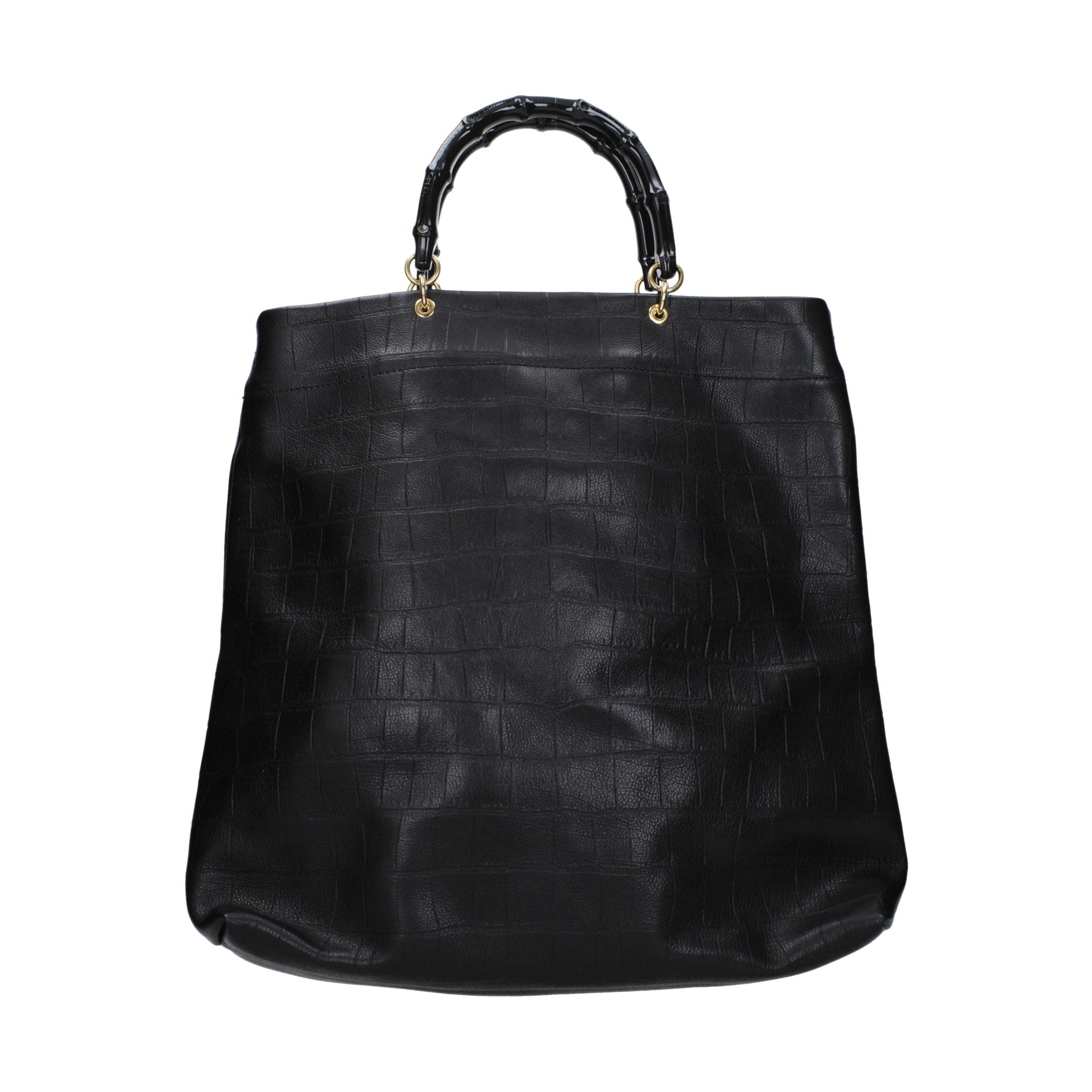 Jil Sander Black Leather Handbag
