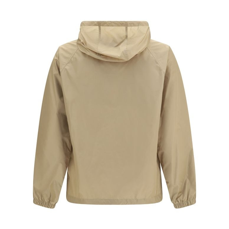Burberry Beige Nylon Shell Jacket