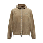 Burberry Brown Nylon Shell Jacket