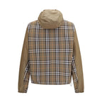 Burberry Brown Nylon Shell Jacket