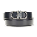 Ferragamo Blue Calf Leather Bos Taurus Regular Belt