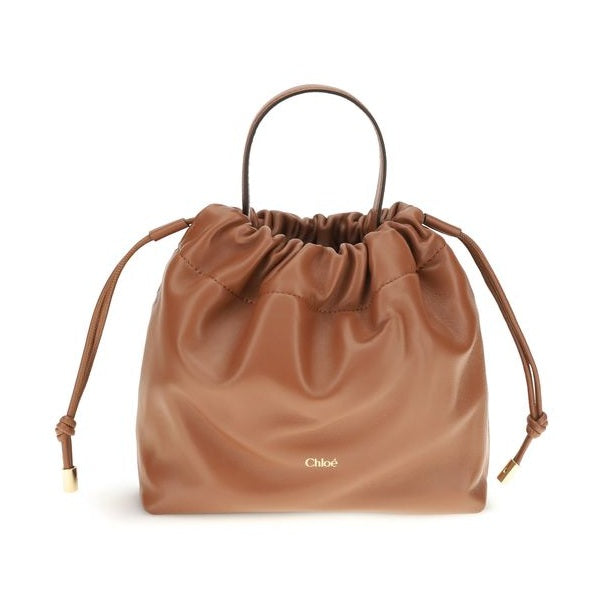 Chloé Brown Lamb Ovis Aries Aries Shoulder Bag