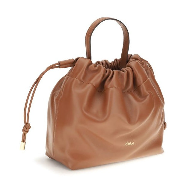 Chloé Brown Lamb Ovis Aries Aries Shoulder Bag