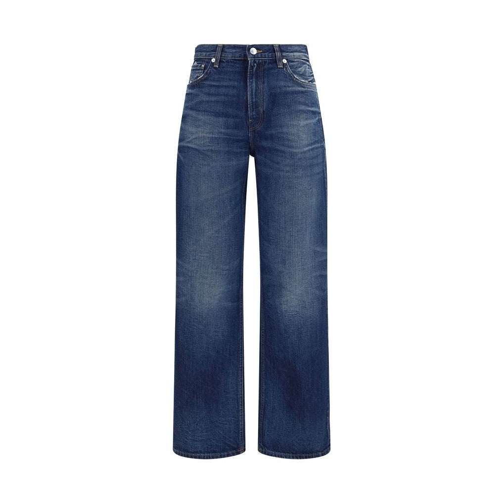 Haikure Blue Cotton Jeans Denim