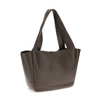Saint Laurent Brown Calf Leather Bos Taurus Shoulder Bag