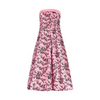 Alberta Ferretti Multicolor Polyester Midi Dress