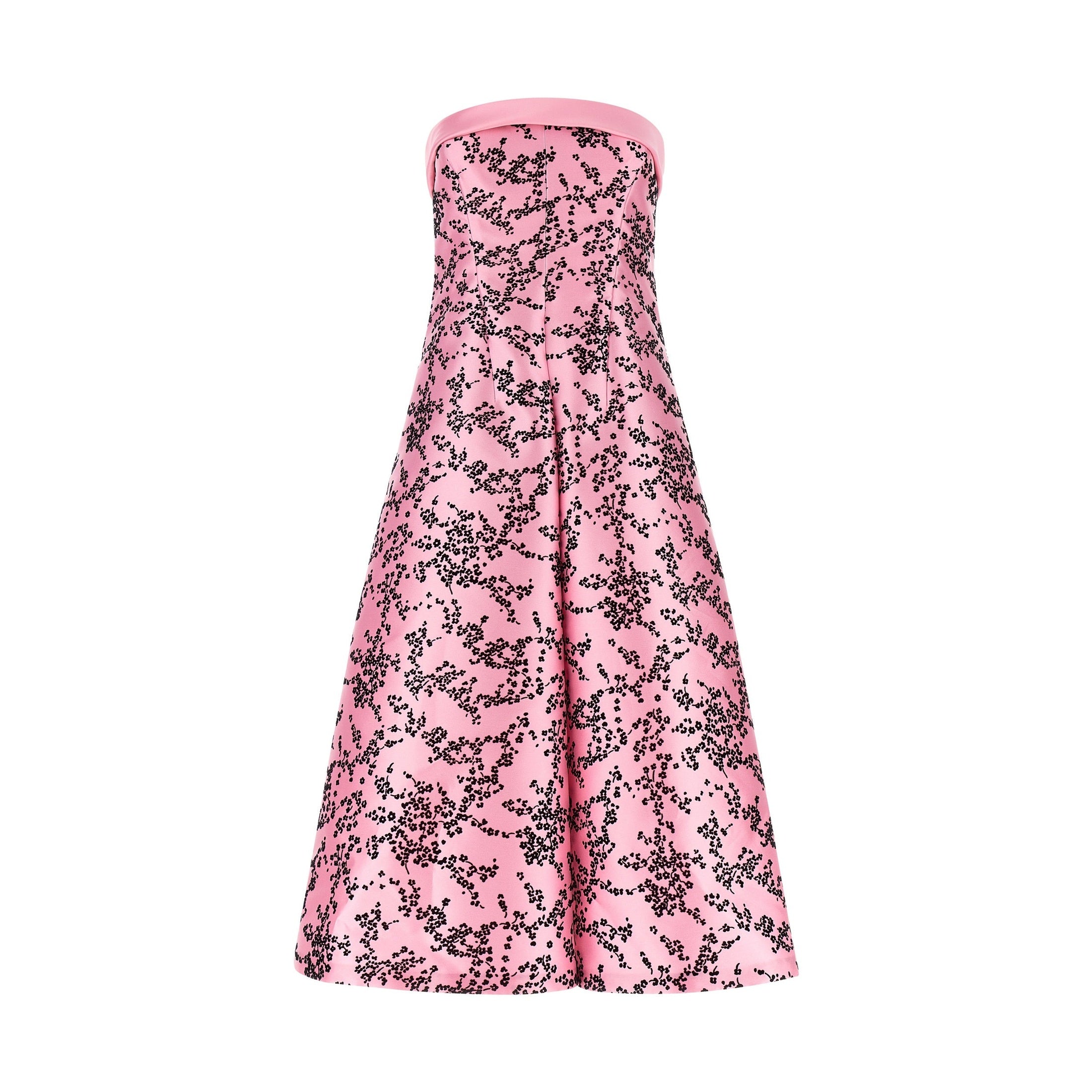 Alberta Ferretti Multicolor Polyester Midi Dress