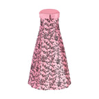 Alberta Ferretti Multicolor Polyester Midi Dress