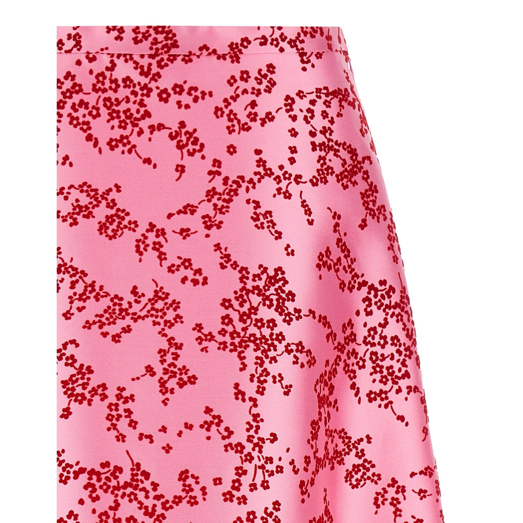 Alberta Ferretti Multicolor Polyester Mini Skirt