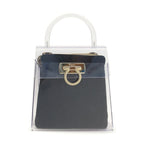 Ferragamo Black Pvc Handbag