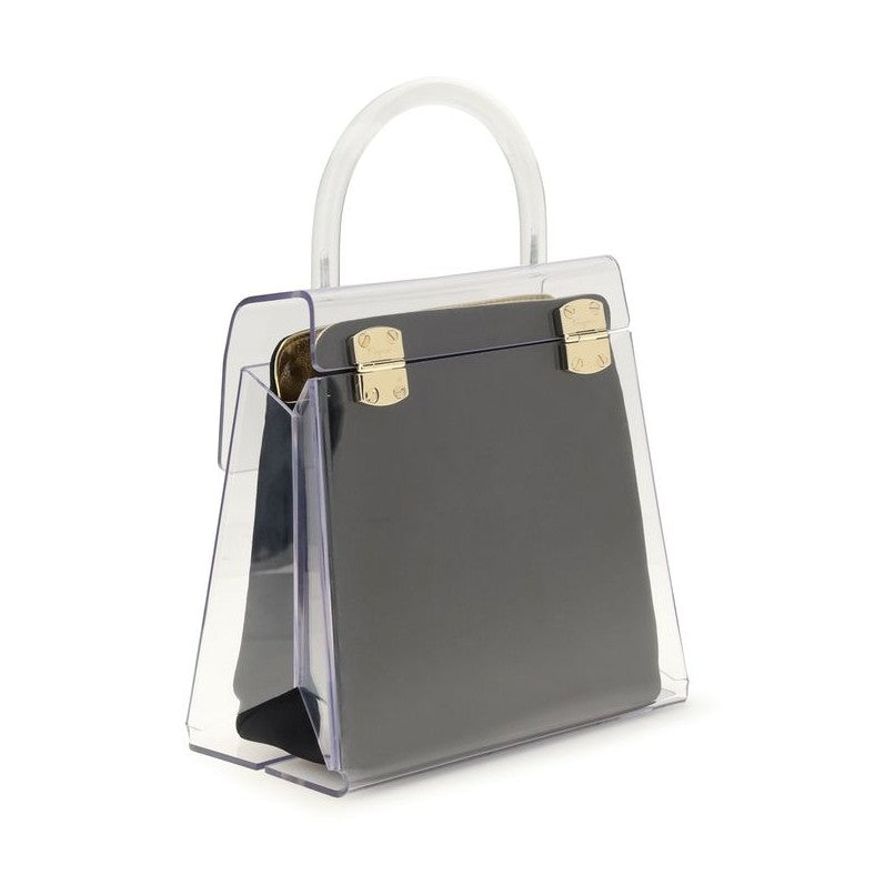 Ferragamo Black Pvc Handbag