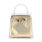 Ferragamo Black Pvc Handbag