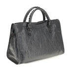 Balenciaga Gray Lamb Ovis Aries Aries Shoulder Bag